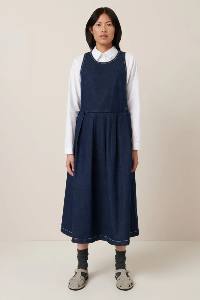 Kowtow - Apron Dress - Indigo