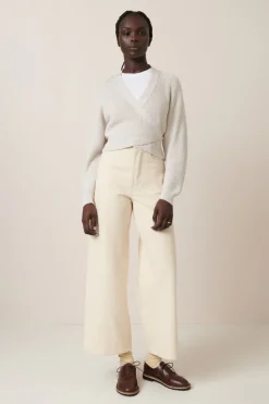 Kowtow - Composure Cardigan - Oat Melange