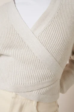 Kowtow - Composure Cardigan - Oat Melange