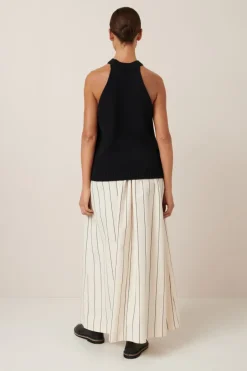 Kowtow - Ebony Singlet - Black