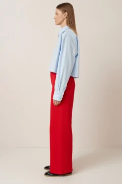 Kowtow - Lauren Shirt - Sky Blue
