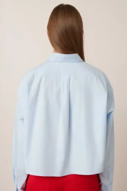 Kowtow - Lauren Shirt - Sky Blue