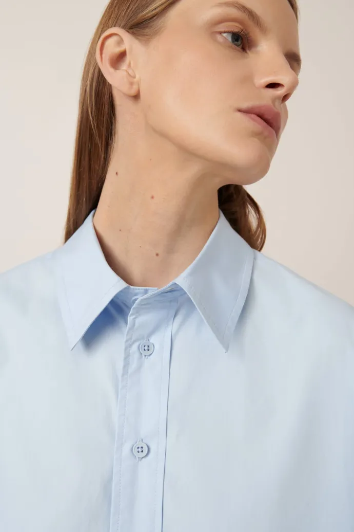Kowtow - Lauren Shirt - Sky Blue