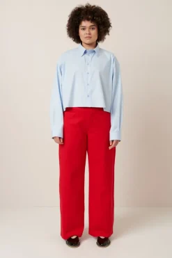 Kowtow - Lauren Shirt - Sky Blue