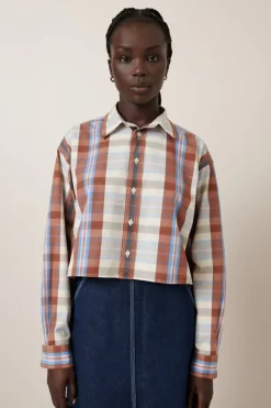 Kowtow - Lauren Shirt - Terra Check
