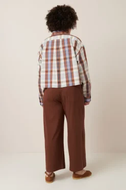 Kowtow - Lauren Shirt - Terra Check