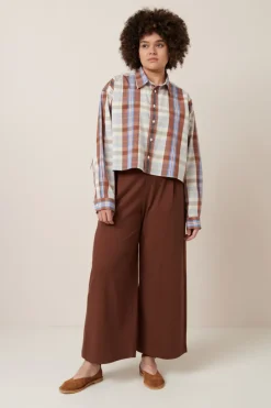 Kowtow - Lauren Shirt - Terra Check