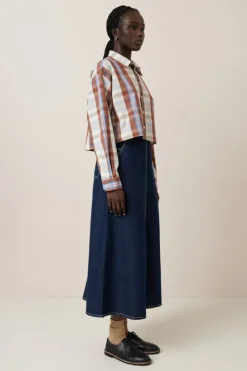 Kowtow - Lauren Shirt - Terra Check