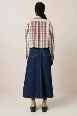 Kowtow - Lauren Shirt - Terra Check