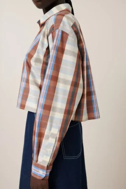 Kowtow - Lauren Shirt - Terra Check