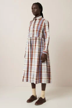 Kowtow - Lee Dress - Terra Check