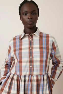 Kowtow - Lee Dress - Terra Check