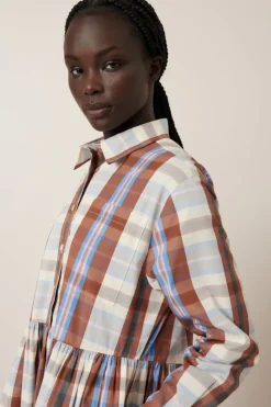 Kowtow - Lee Dress - Terra Check