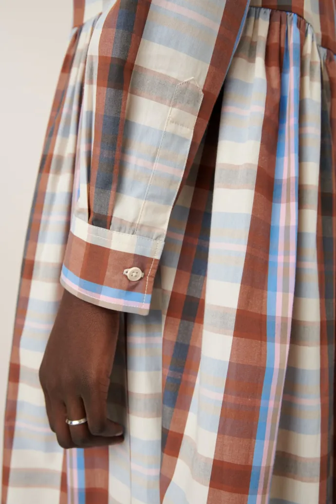 Kowtow - Lee Dress - Terra Check