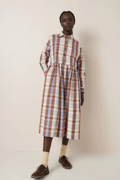 Kowtow - Lee Dress - Terra Check