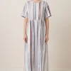 Kowtow - Library Dress - Library Stripe