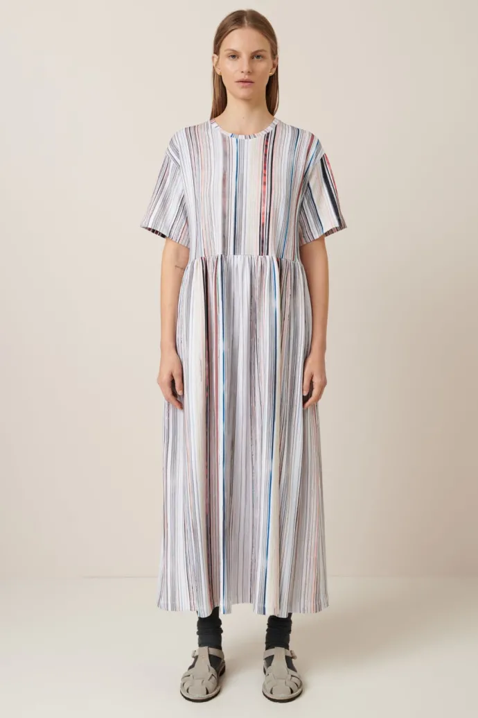 Kowtow - Library Dress - Library Stripe
