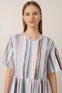 Kowtow - Library Dress - Library Stripe