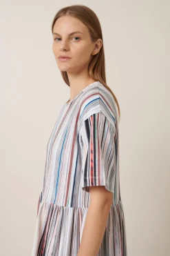 Kowtow - Library Dress - Library Stripe