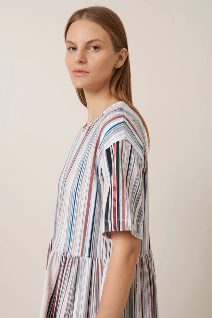 Kowtow - Library Dress - Library Stripe