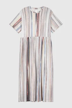Kowtow - Library Dress - Library Stripe