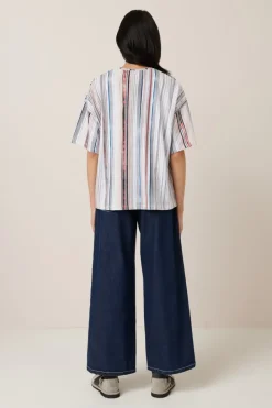 Kowtow - Library Tee - Library Stripe