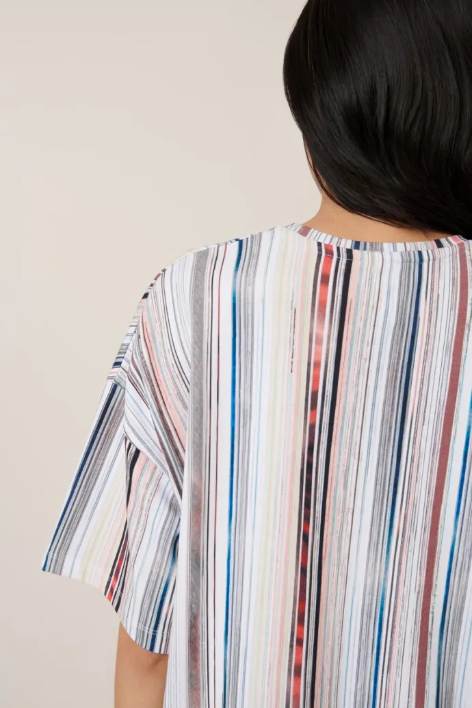 Kowtow - Library Tee - Library Stripe
