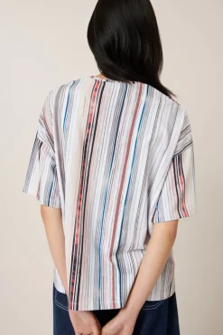 Kowtow - Library Tee - Library Stripe