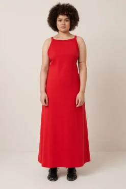 Kowtow - Low Back Dress - Red