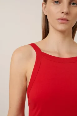 Kowtow - Low Back Dress - Red