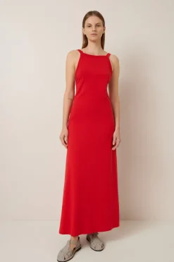 Kowtow - Low Back Dress - Red