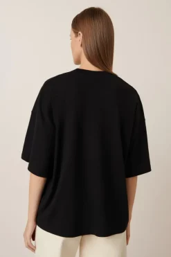 Kowtow - Oversized Boxy Tee - Black