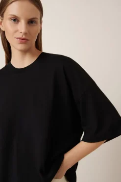 Kowtow - Oversized Boxy Tee - Black