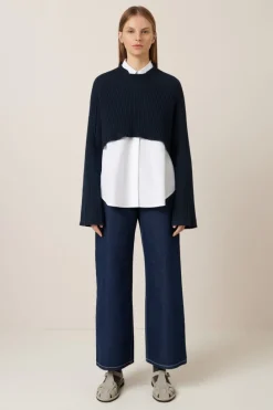 Kowtow - Reed Sweater - Indigo