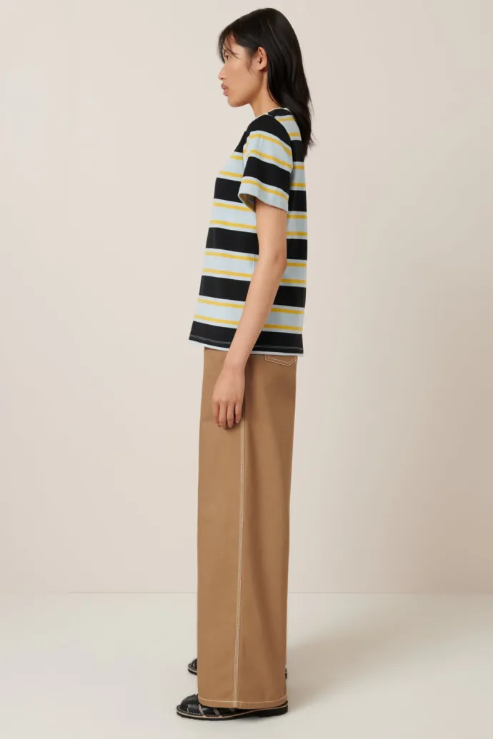 Kowtow - Sideline Tee - Rugby Stripe
