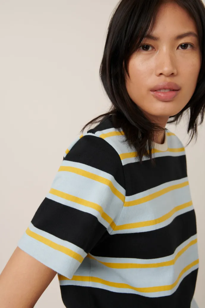 Kowtow - Sideline Tee - Rugby Stripe