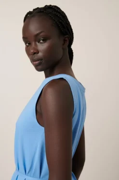 Kowtow - Tank Swing Dress - Skyline