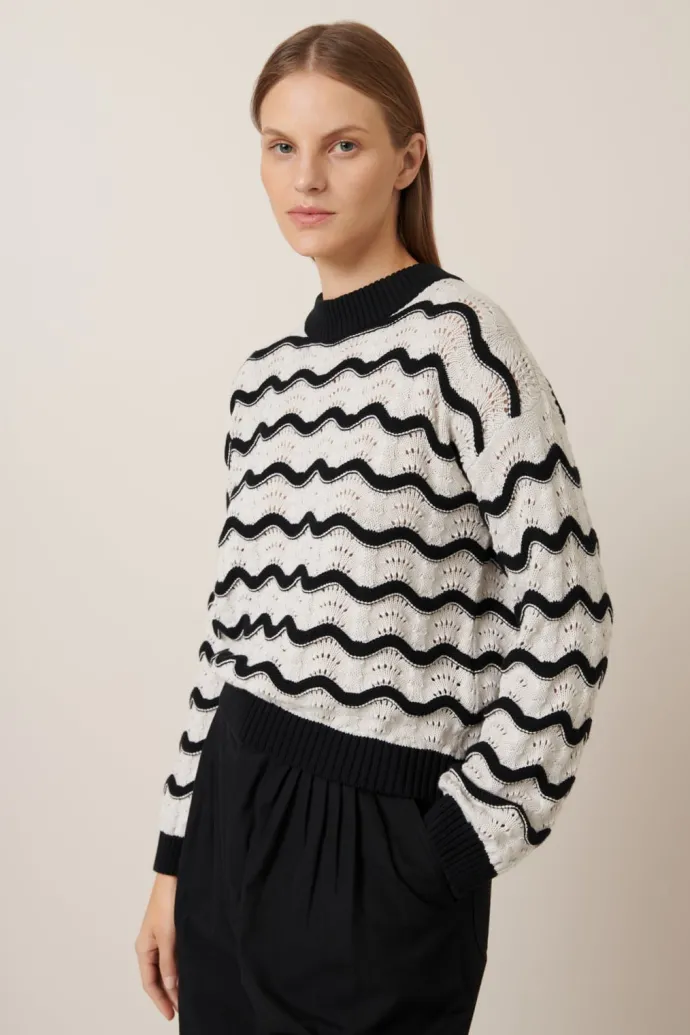 Kowtow - Tide Jumper - Oat Melange