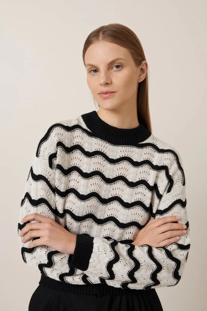 Kowtow - Tide Jumper - Oat Melange