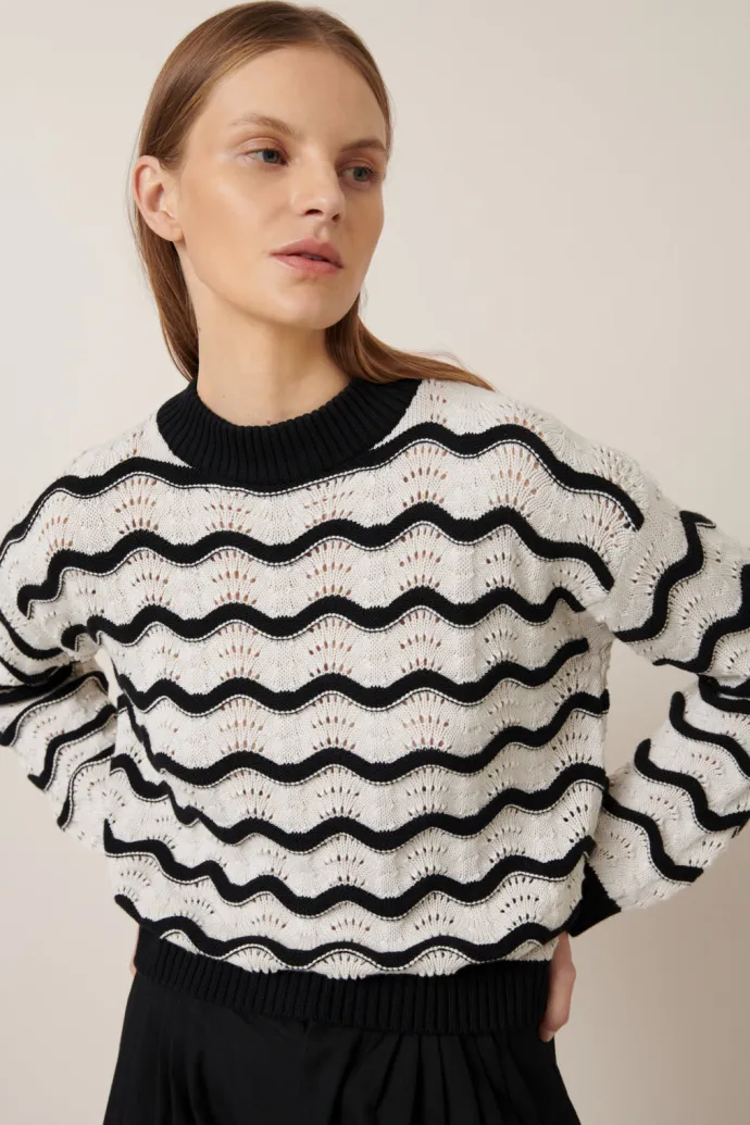 Kowtow - Tide Jumper - Oat Melange