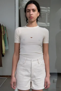 LAST ONE | Baserange - Heart Short Sleeve - Undyed