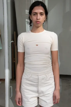 LAST ONE | Baserange - Heart Short Sleeve - Undyed