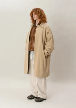 LAST ONE | Checks Downtown - Cloak Jacket - Tan