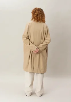 LAST ONE | Checks Downtown - Cloak Jacket - Tan