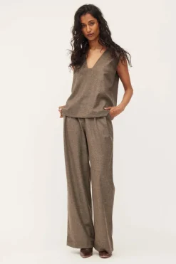 LAST ONE | Dominique Healy - Zoe Pant - Biscuit