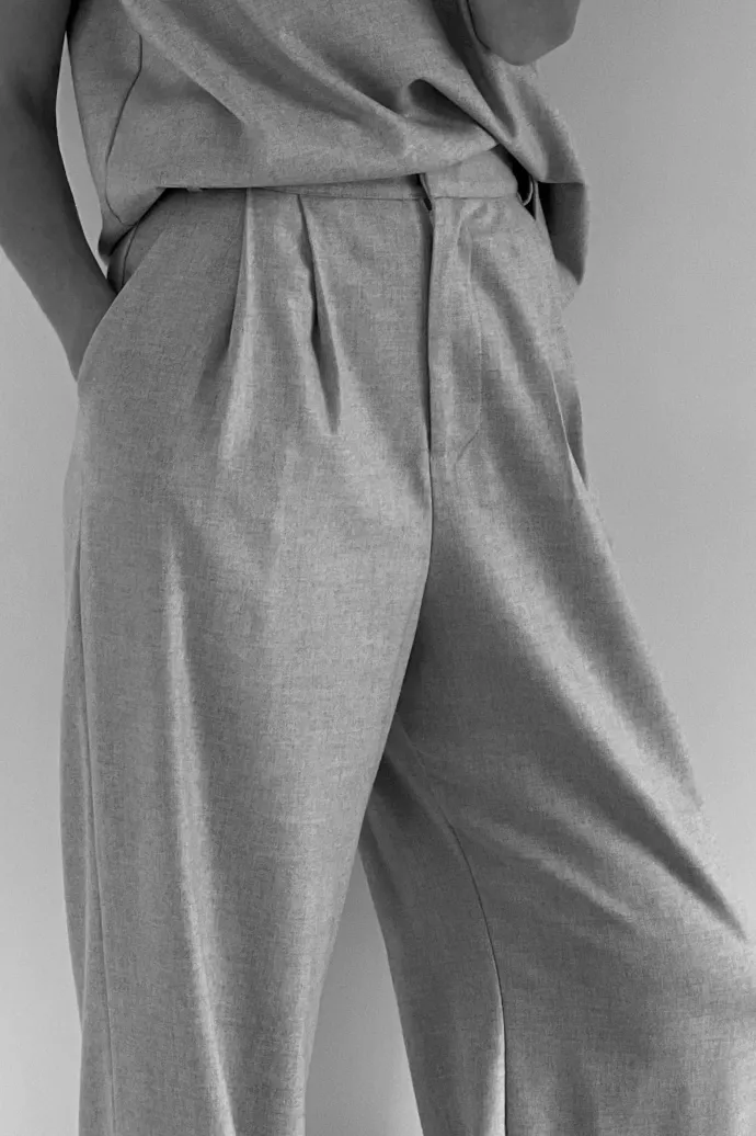 LAST ONE | Dominique Healy - Zoe Pant - Biscuit