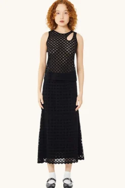 LAST ONE | Find Me Now - Harmony Checkered Skirt - Black Harmony