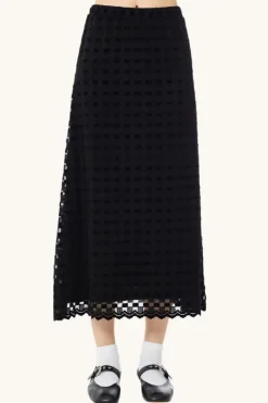 LAST ONE | Find Me Now - Harmony Checkered Skirt - Black Harmony