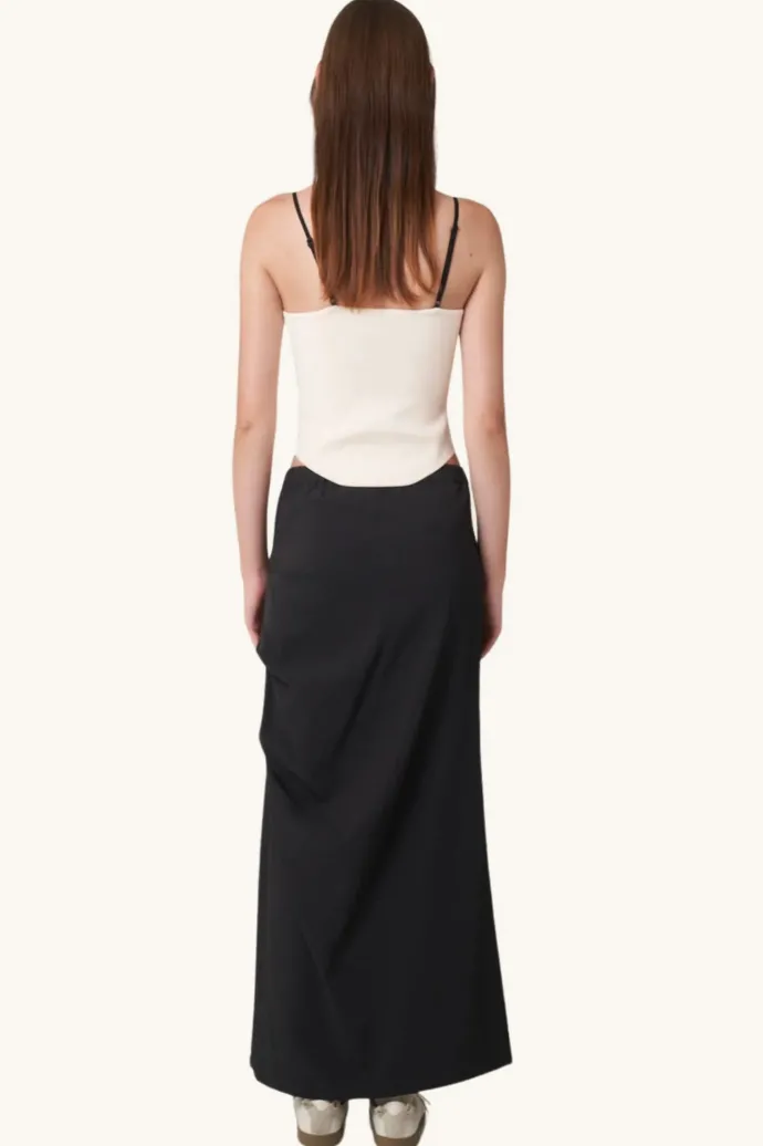 LAST ONE | Find Me Now - Orion Ruched Skirt - Night