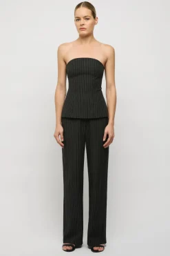 LAST ONE | Friend of Audrey - Pinstripe Top - Pinstripe